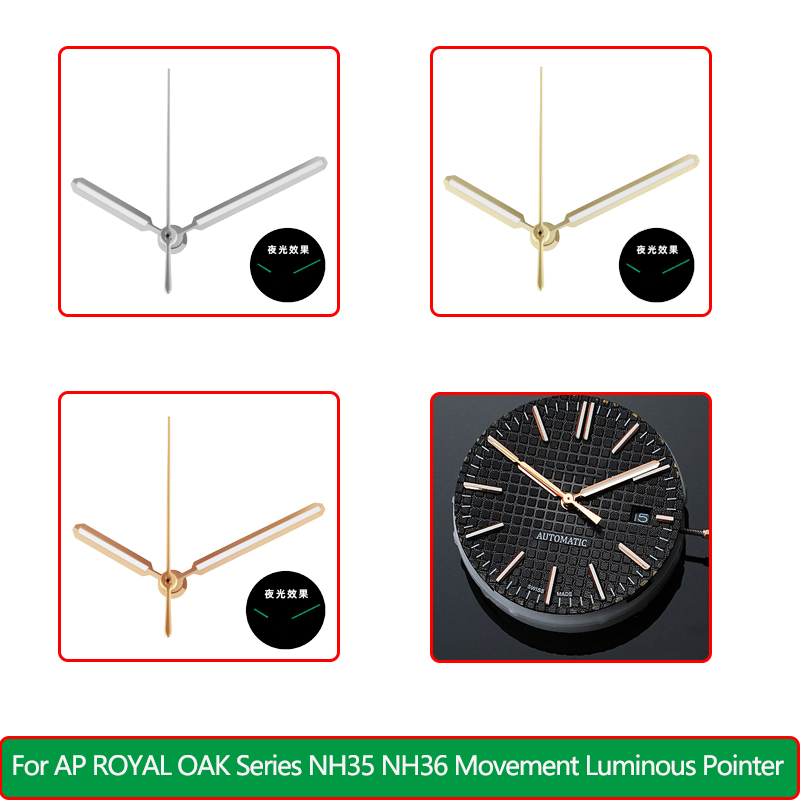 Audemars Piguet Watch Royal Oak - Pièces de rechange pour aiguilles de