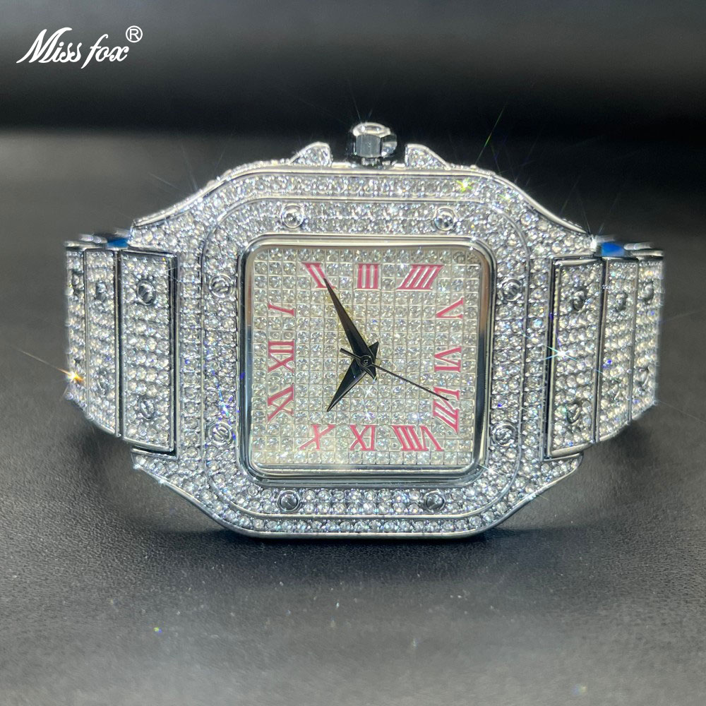 MISSFOX glacé hommes montre vi - Luxury Watch Iceberg avis et prix