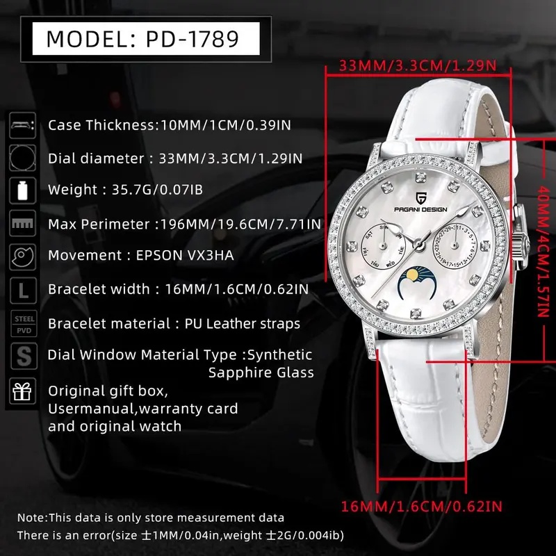 Montres à quartz PAGANI DESIGN - Luxury Watch Top 10 avis et prix