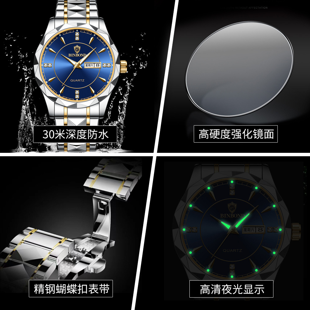 BINBONG montre d'affaires homm - Luxury Watch Top 10 avis et prix