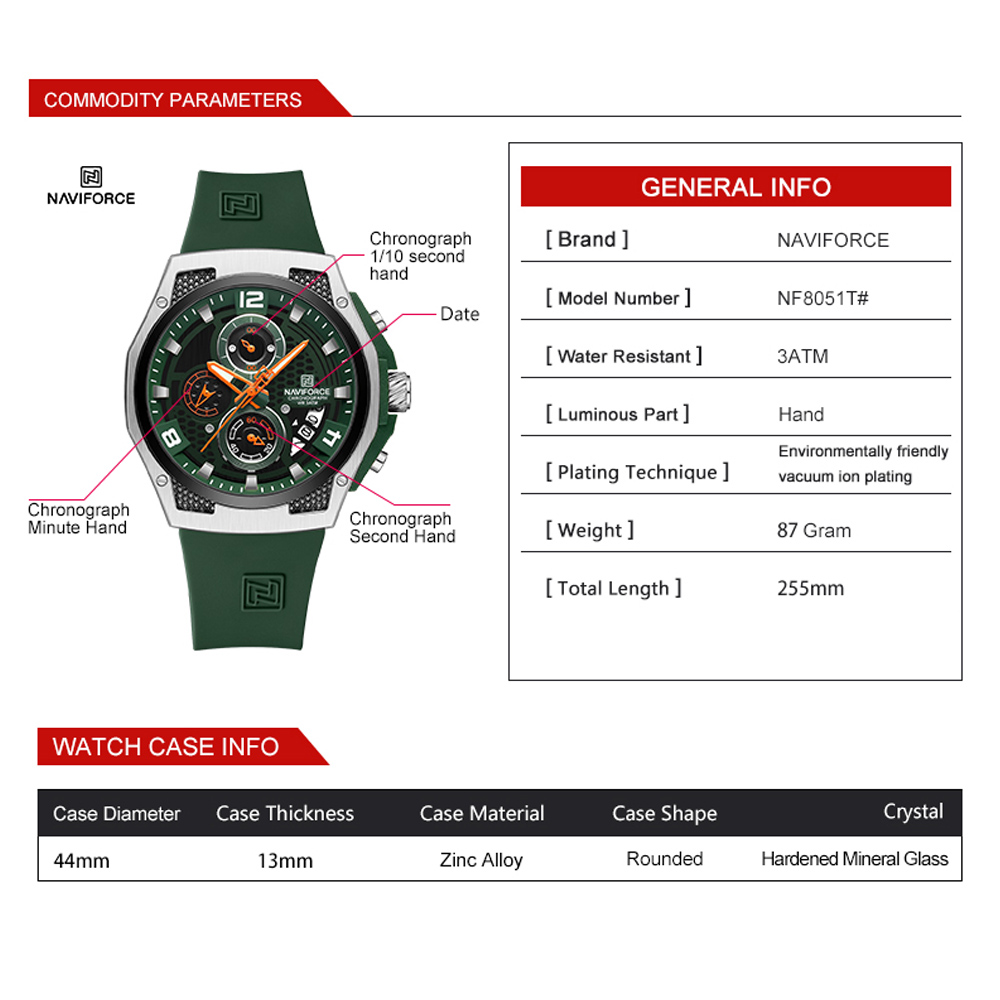 NAVIFORCE-Montre-bracelet de s - Luxury Watch Maker avis et prix